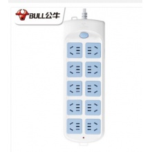 公牛（BULL）新國標插座 插線板/插排/ 10孔